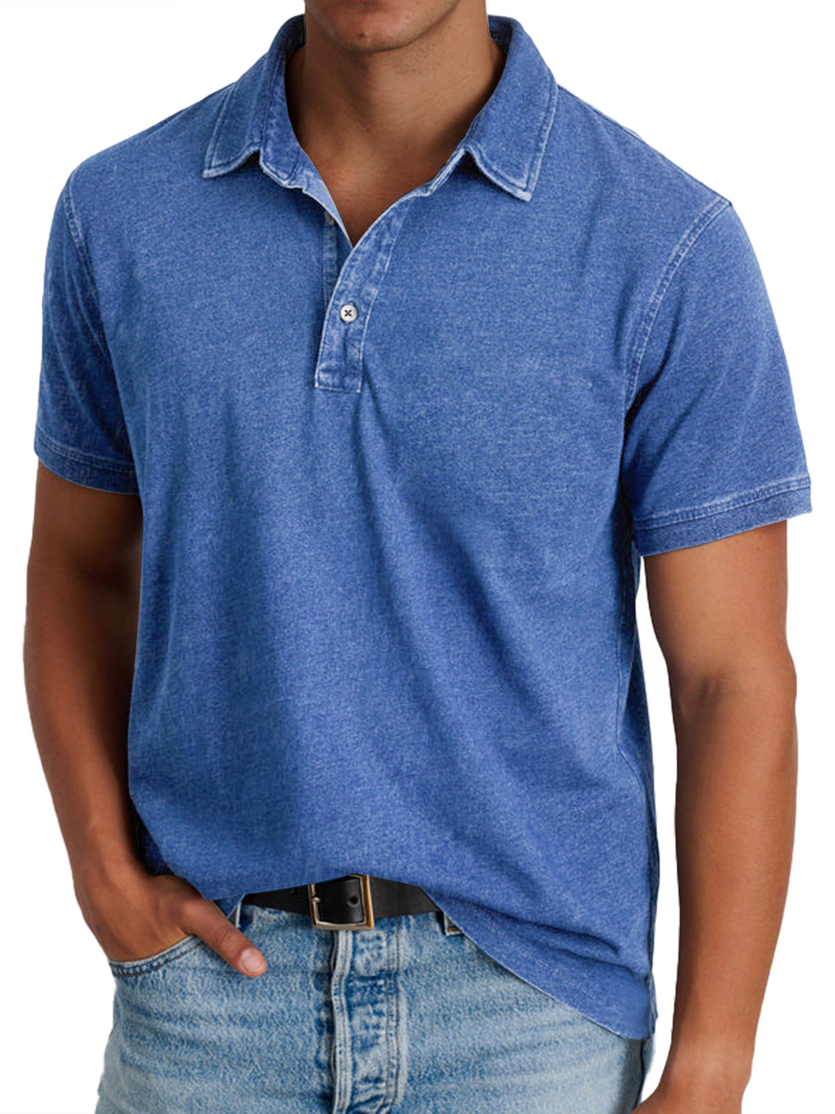 Men's Refined Heritage Polo Shirt for Smart Casual Style