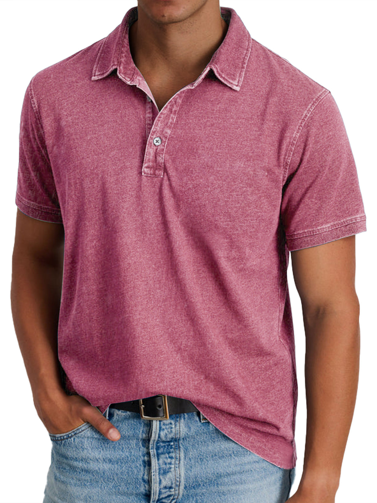 Men's Refined Heritage Polo Shirt for Smart Casual Style
