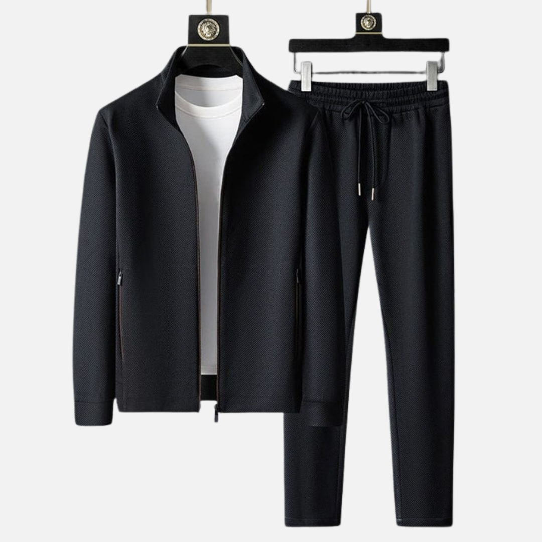 Men's Smart Dress Tracksuit Set for Polished Casual Occasions