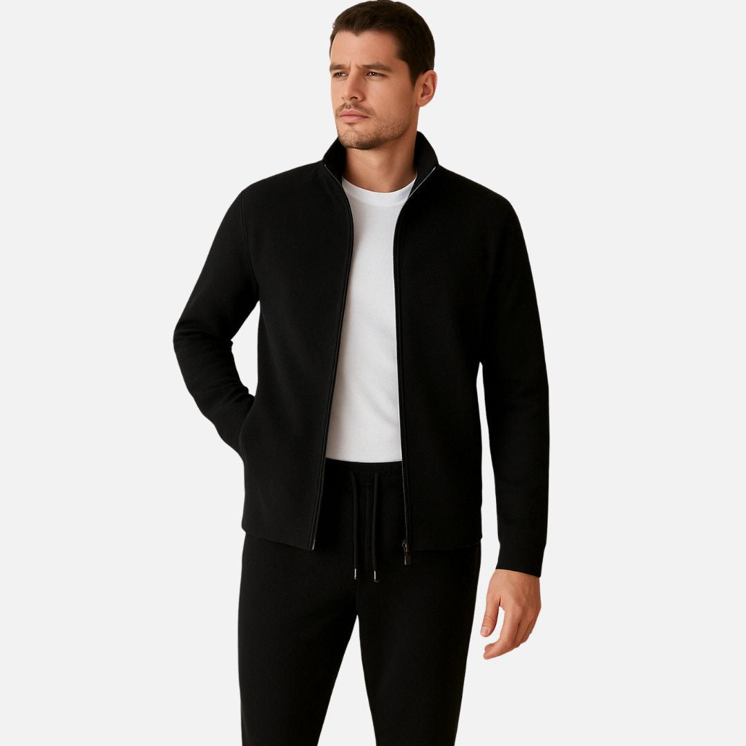 Men's Smart Dress Tracksuit Set for Polished Casual Occasions