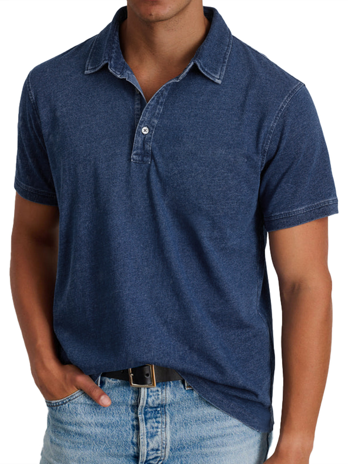 Men's Refined Heritage Polo Shirt for Smart Casual Style
