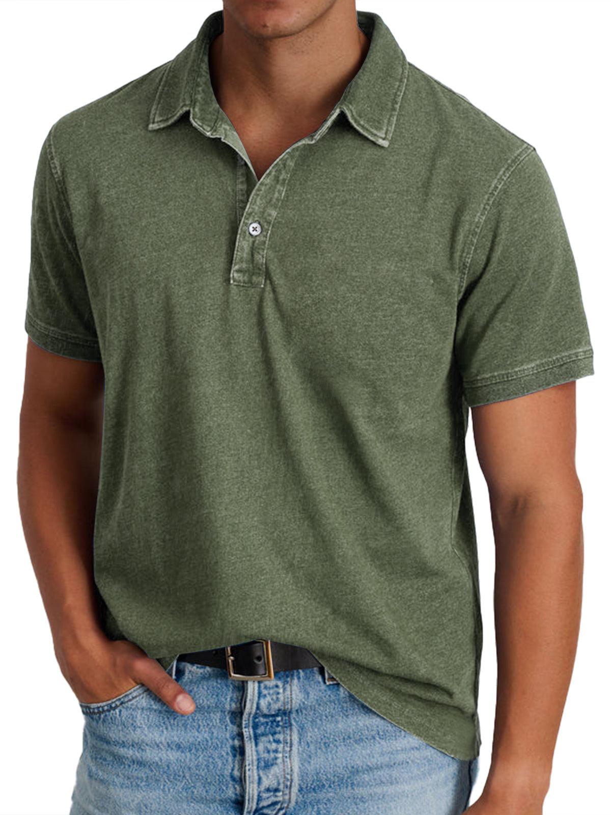 Men's Refined Heritage Polo Shirt for Smart Casual Style