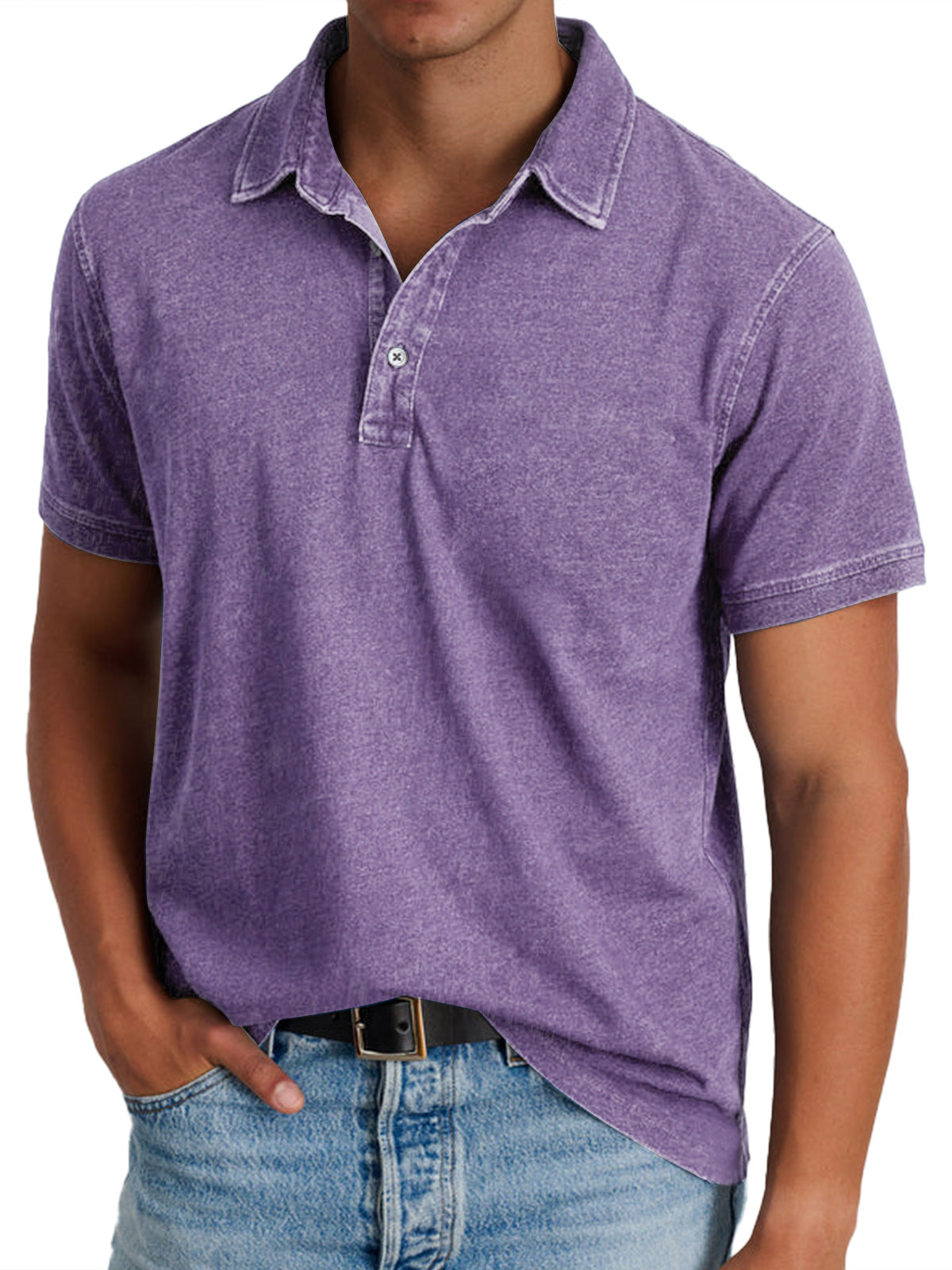Men's Refined Heritage Polo Shirt for Smart Casual Style