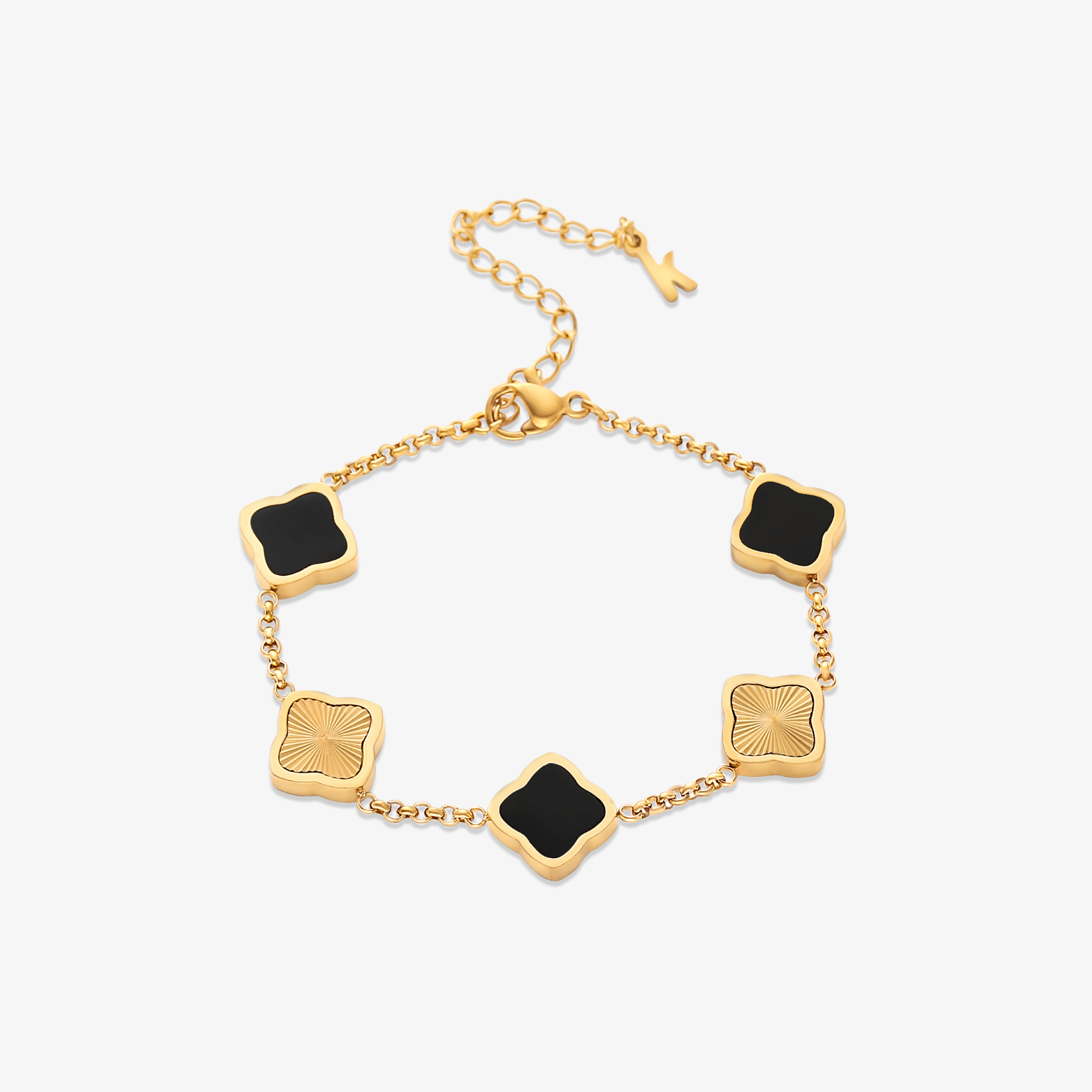 Women's Clover Charm Bracelet Waterproof Hypoallergenic Premium Gift