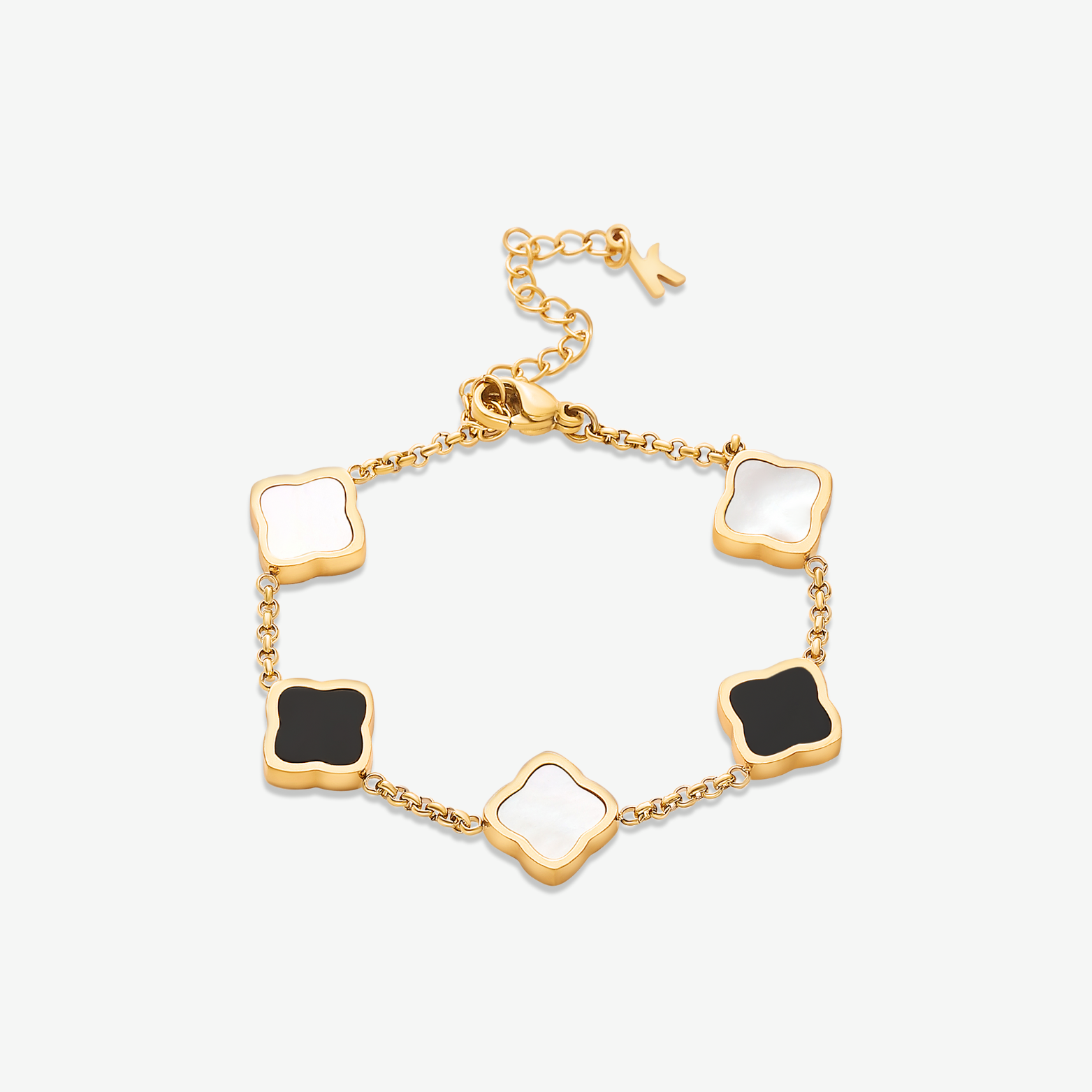 Women's Clover Charm Bracelet Waterproof Hypoallergenic Premium Gift