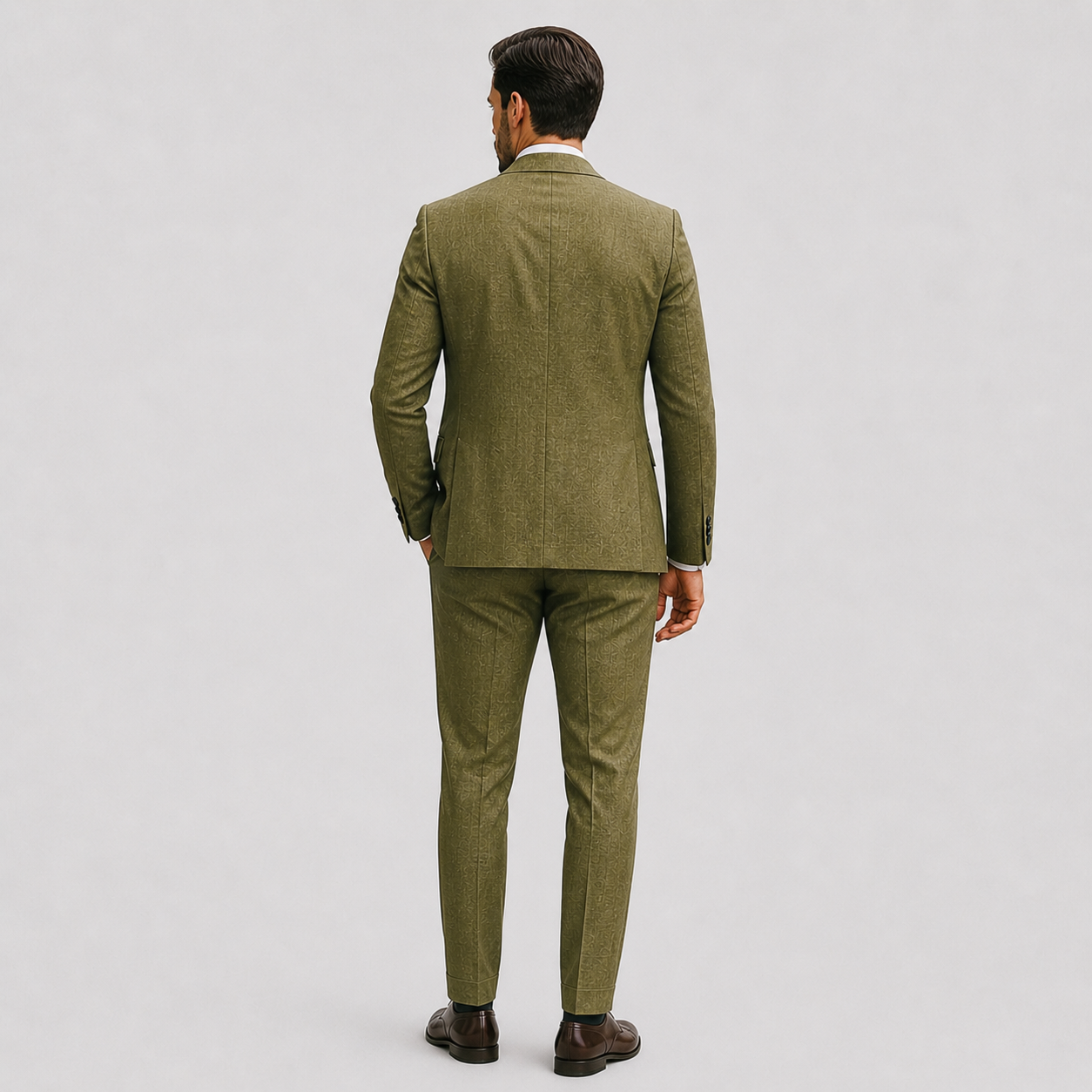 Men's Tailored Linen Suit for Summer Weddings and Smart Occasions