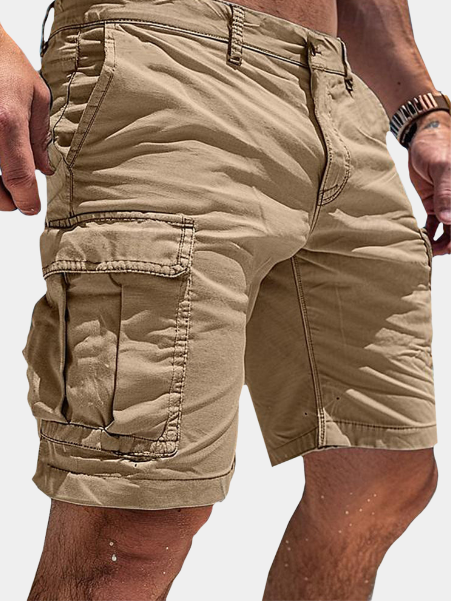 Men's Utility Cargo Shorts Multi-Pocket Lightweight Summer Shorts