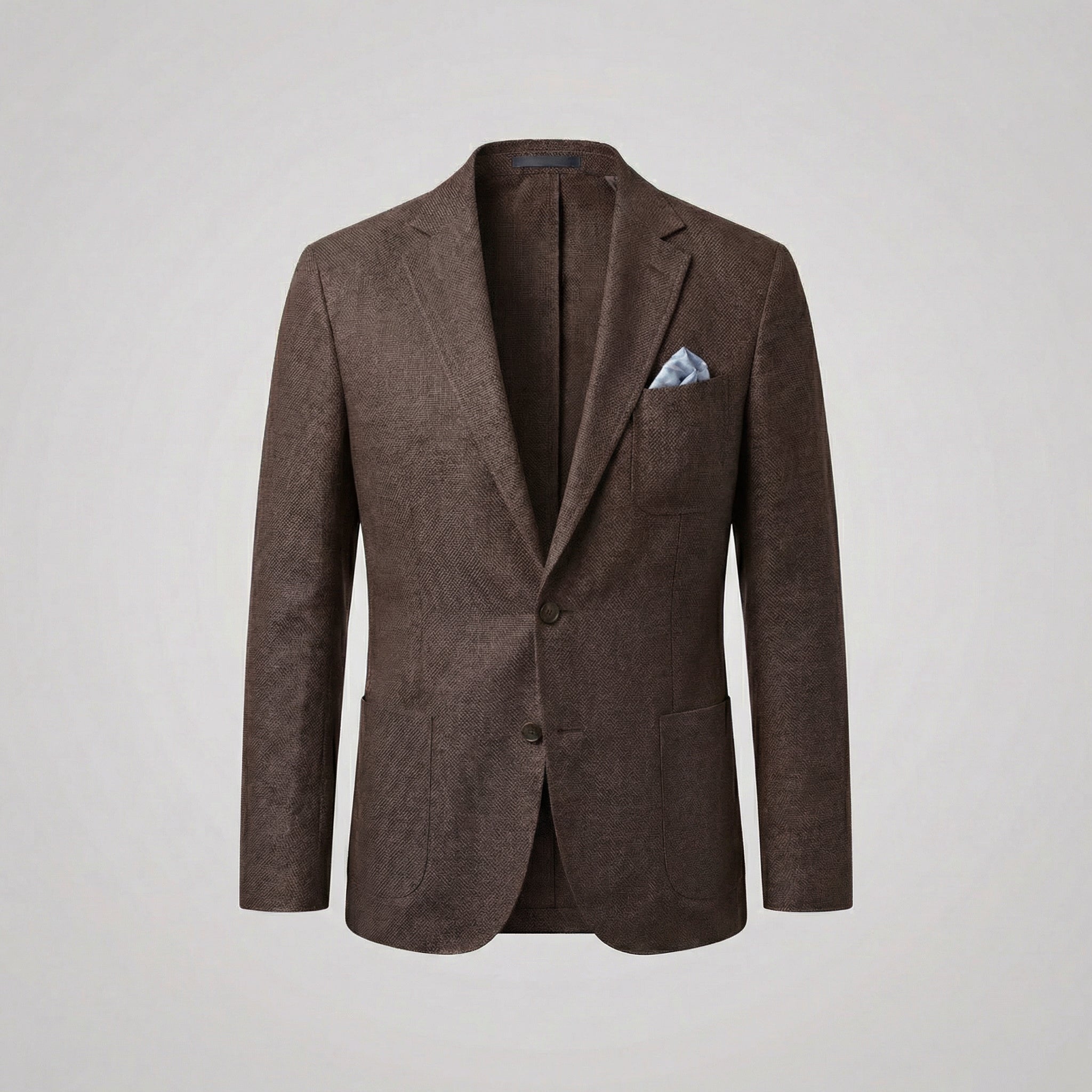 Men's Casual Linen Blazer Lightweight Unstructured Smart Jacket