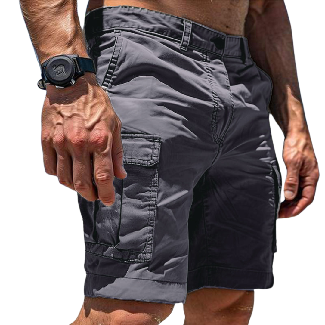 Men's Utility Cargo Shorts Multi-Pocket Lightweight Summer Shorts