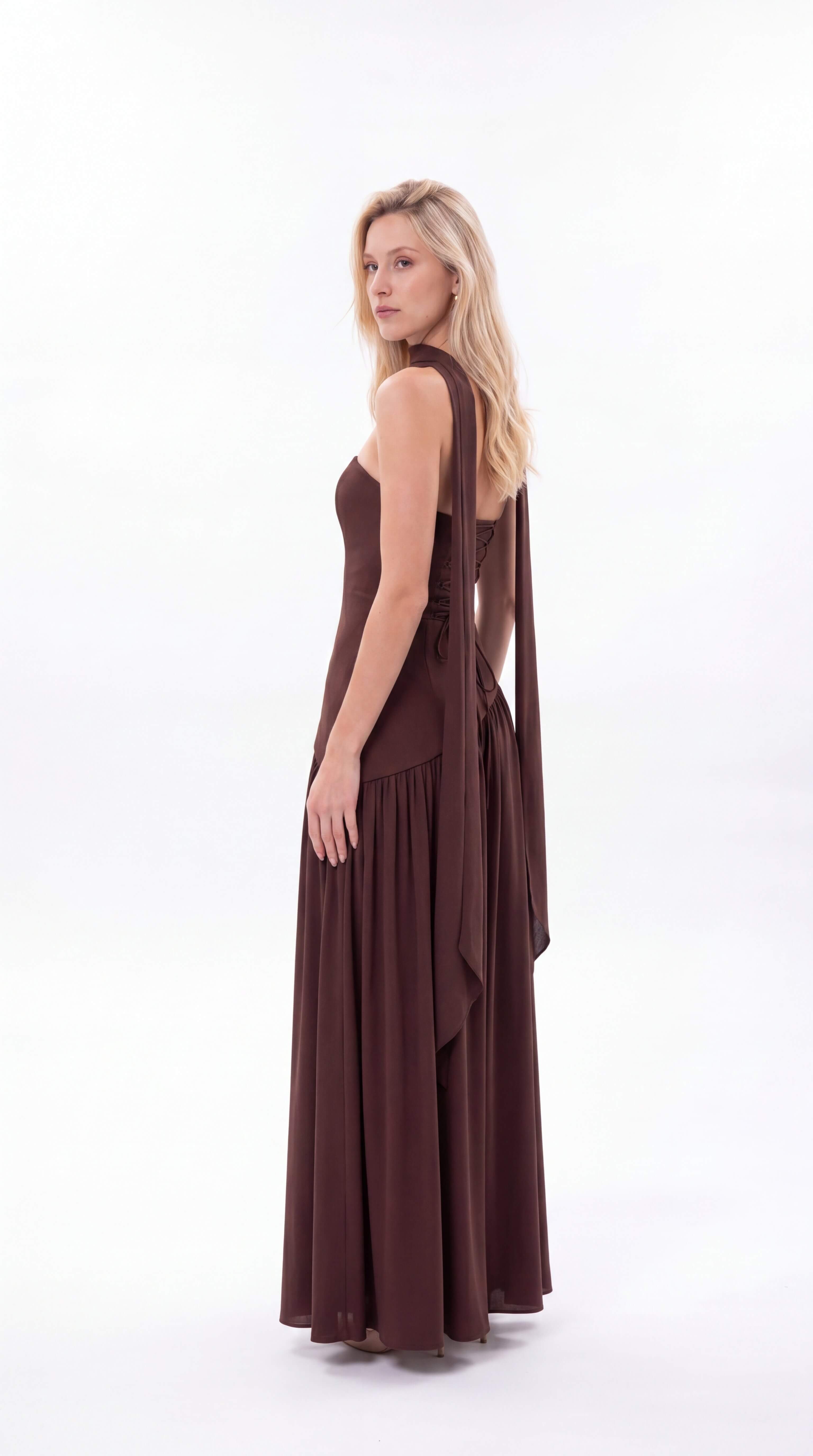 Women's Corset Bustier Maxi Dress Wedding Guest Prom Summer