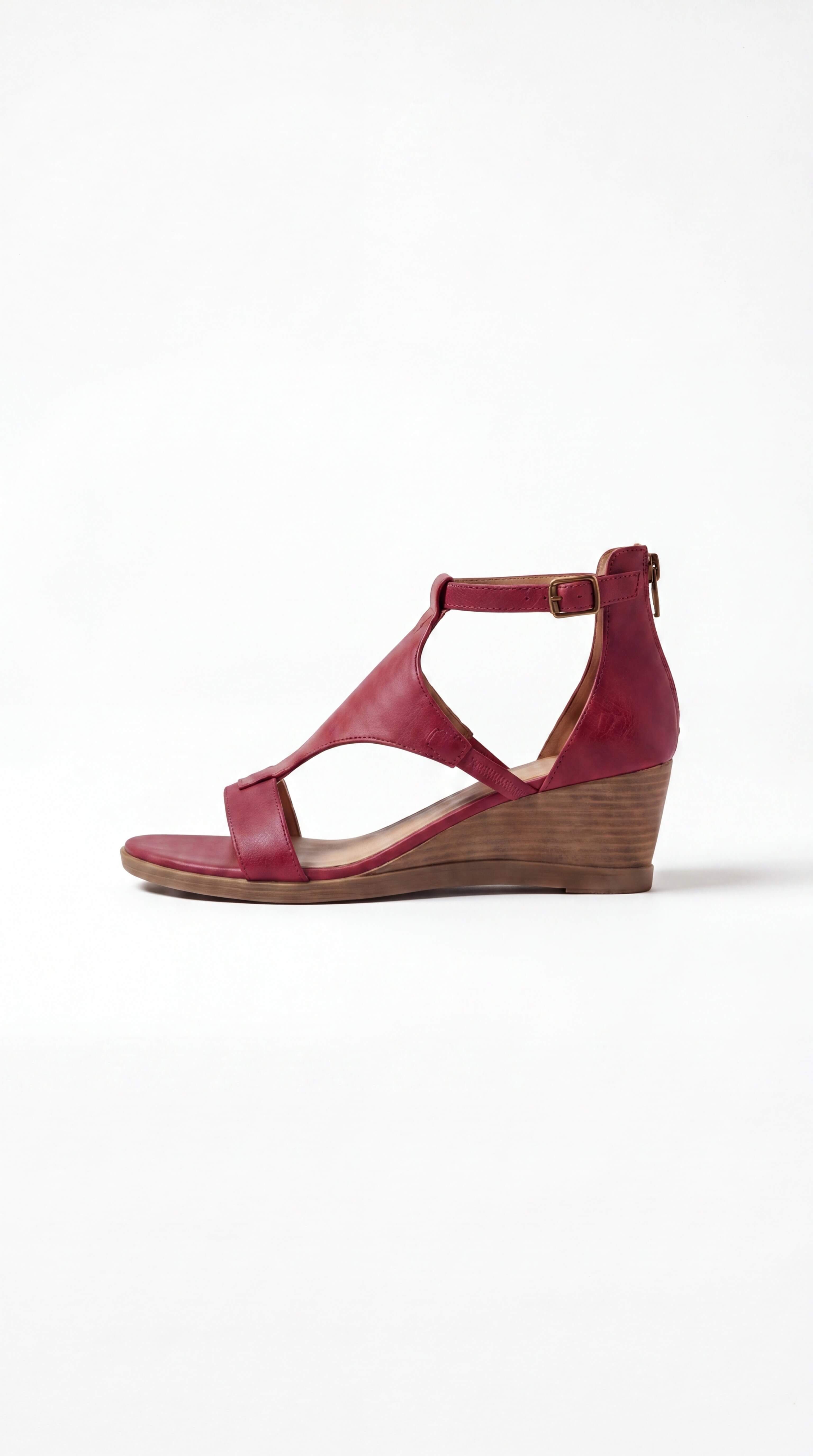 Women's Orthopedic Vegan Leather Sandals Arch Support Walking Comfort