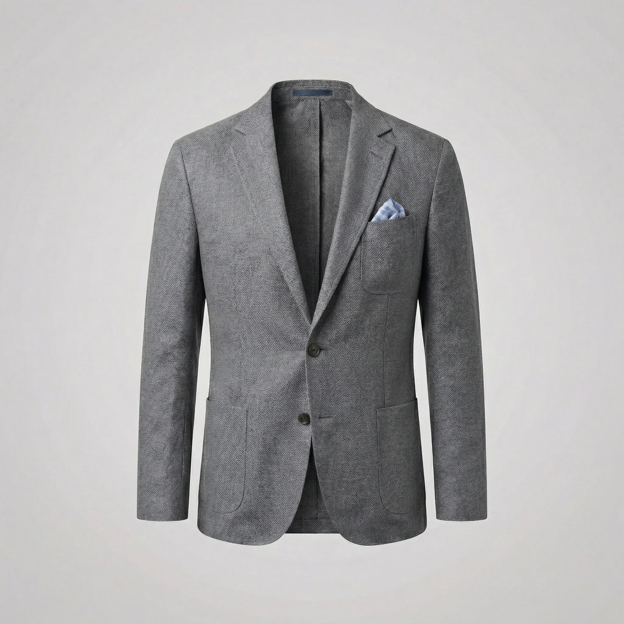Men's Unstructured Linen Blazer Relaxed Fit Smart Casual Jacket