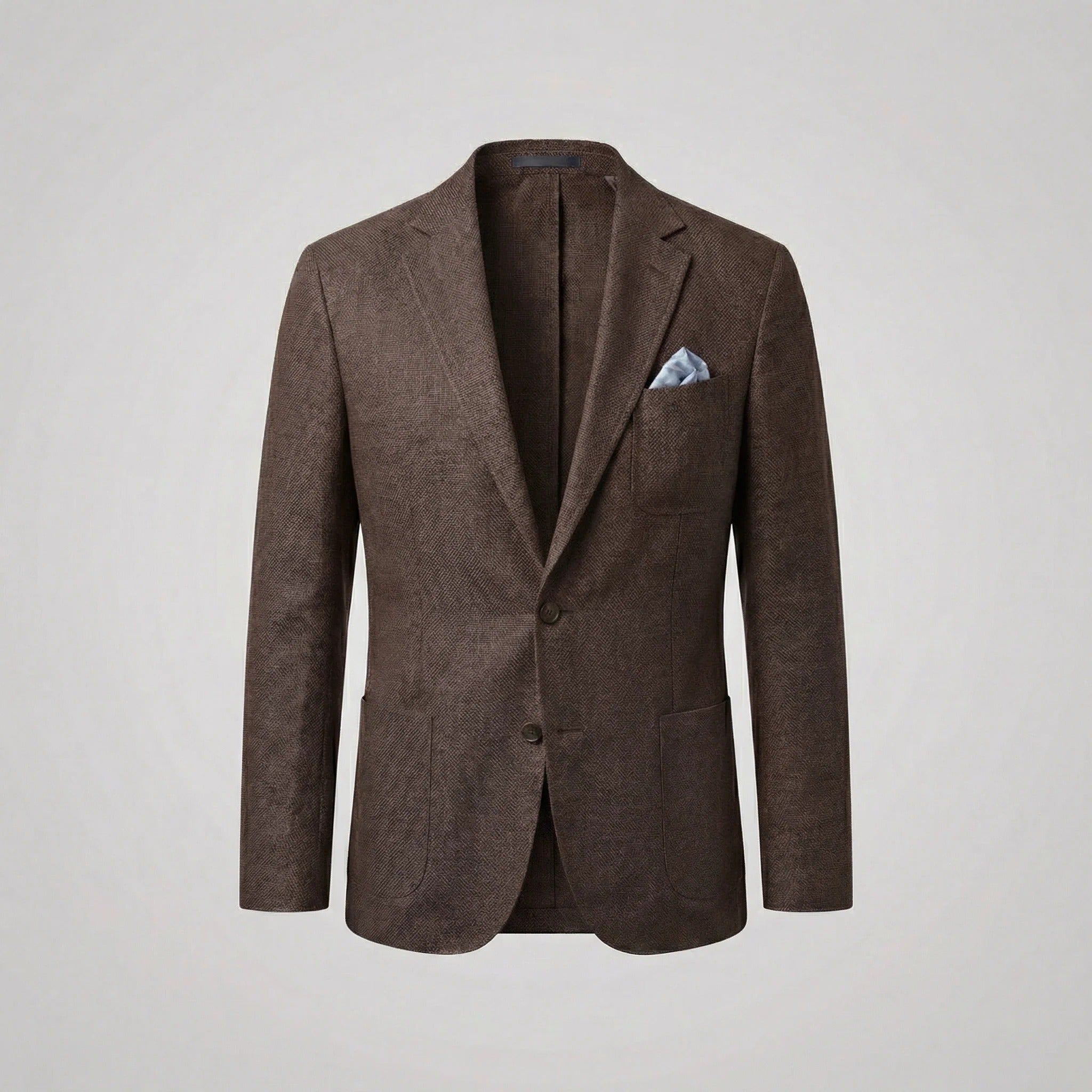 Men's Unstructured Linen Blazer Relaxed Fit Smart Casual Jacket