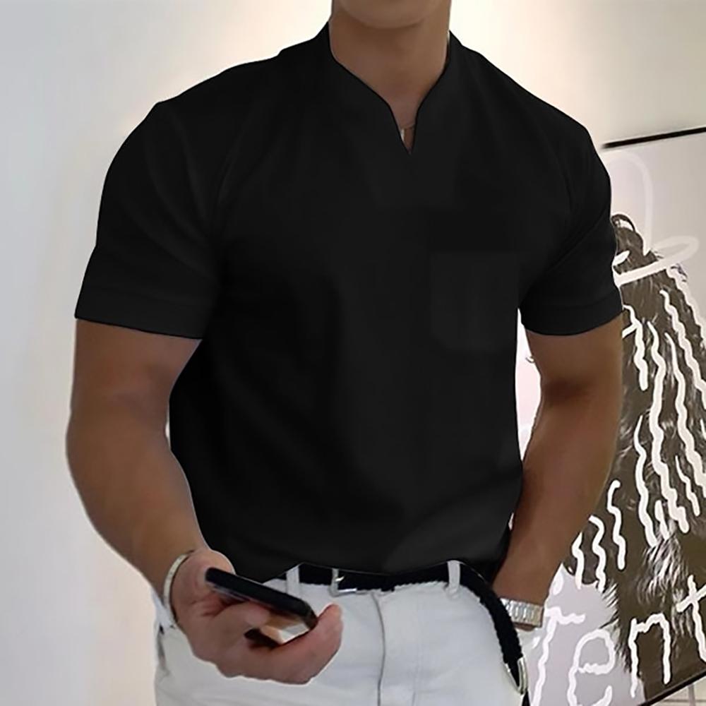 Men's Classic Polo Shirt Smart Casual Modern Fit