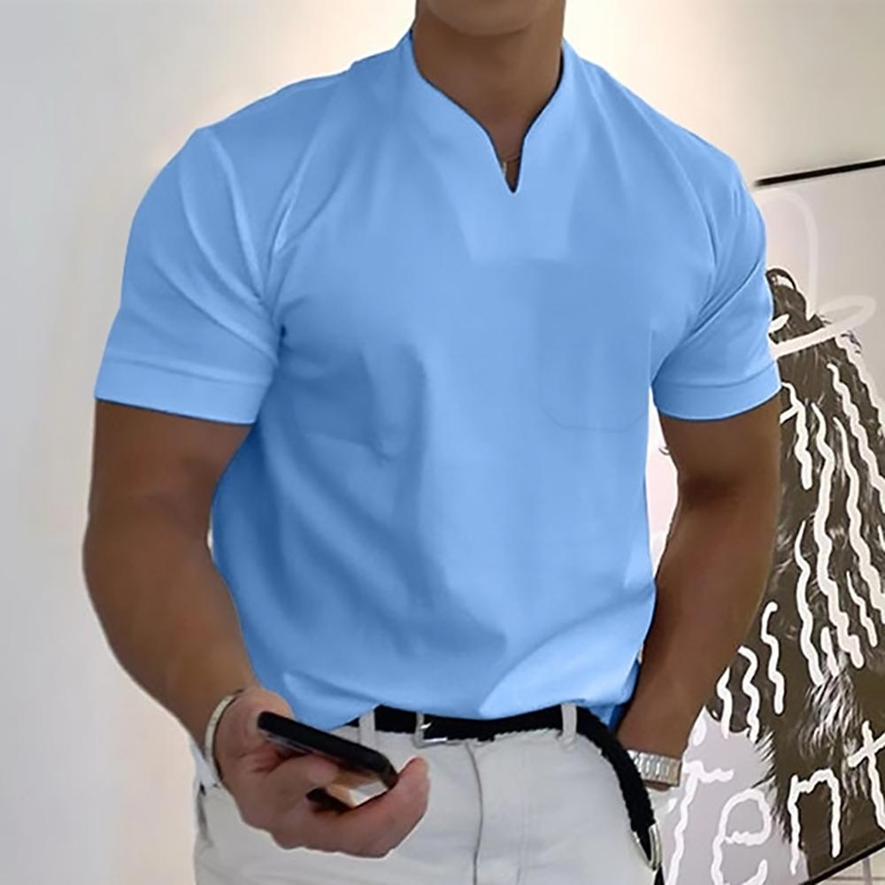 Men's Classic Polo Shirt Smart Casual Modern Fit