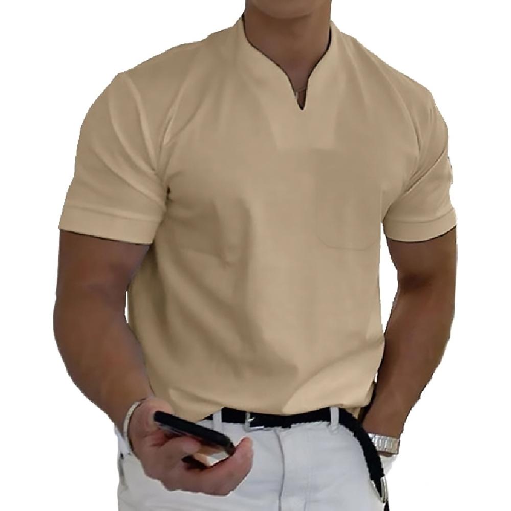 Men's Classic Polo Shirt Smart Casual Modern Fit