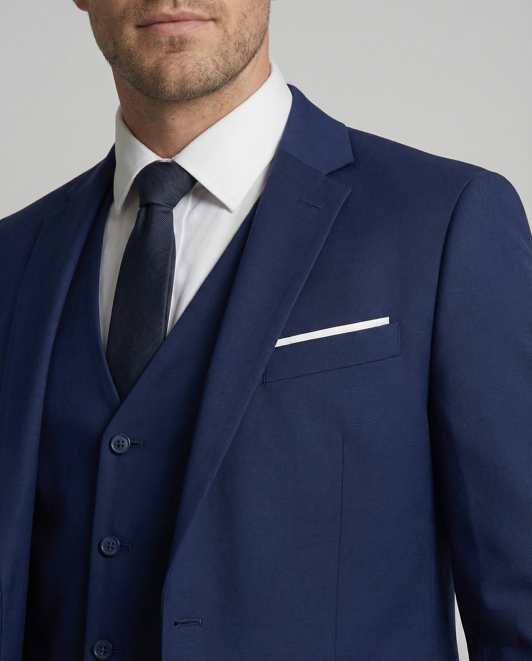 Men's Elegant Two-Piece Suit Slim Fit Formal Wedding Multi-Colour