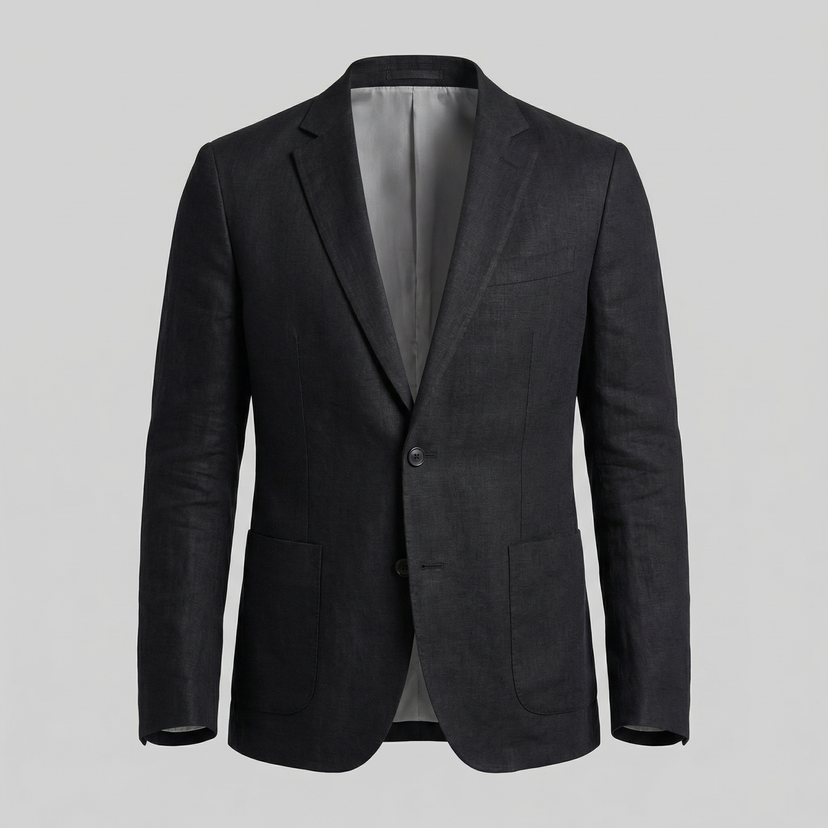 Men's Linen Blazer Jacket Breathable Relaxed Summer Smart Casual