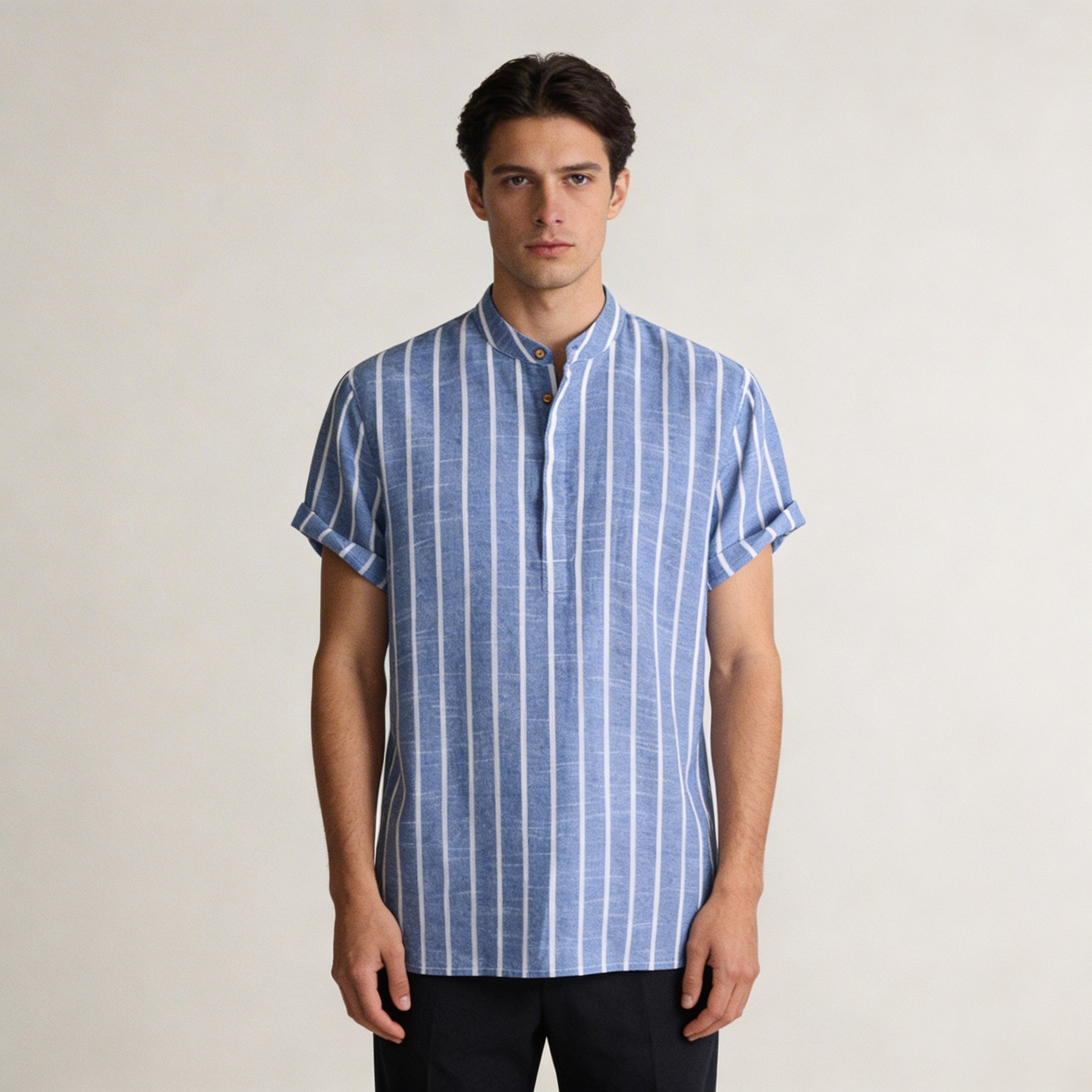 Men's Organic Cotton Polo Shirt for Smart Casual Wear
