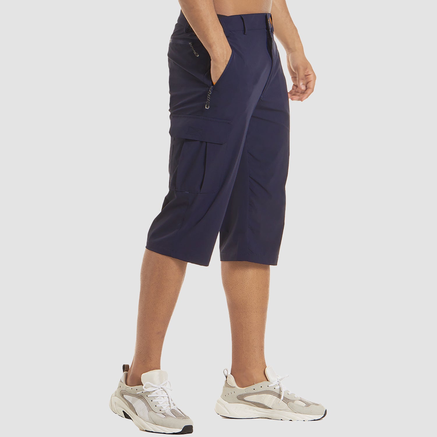 Men's Quick-Drying Multi-Pocket Cargo Shorts for Active Summer Wear