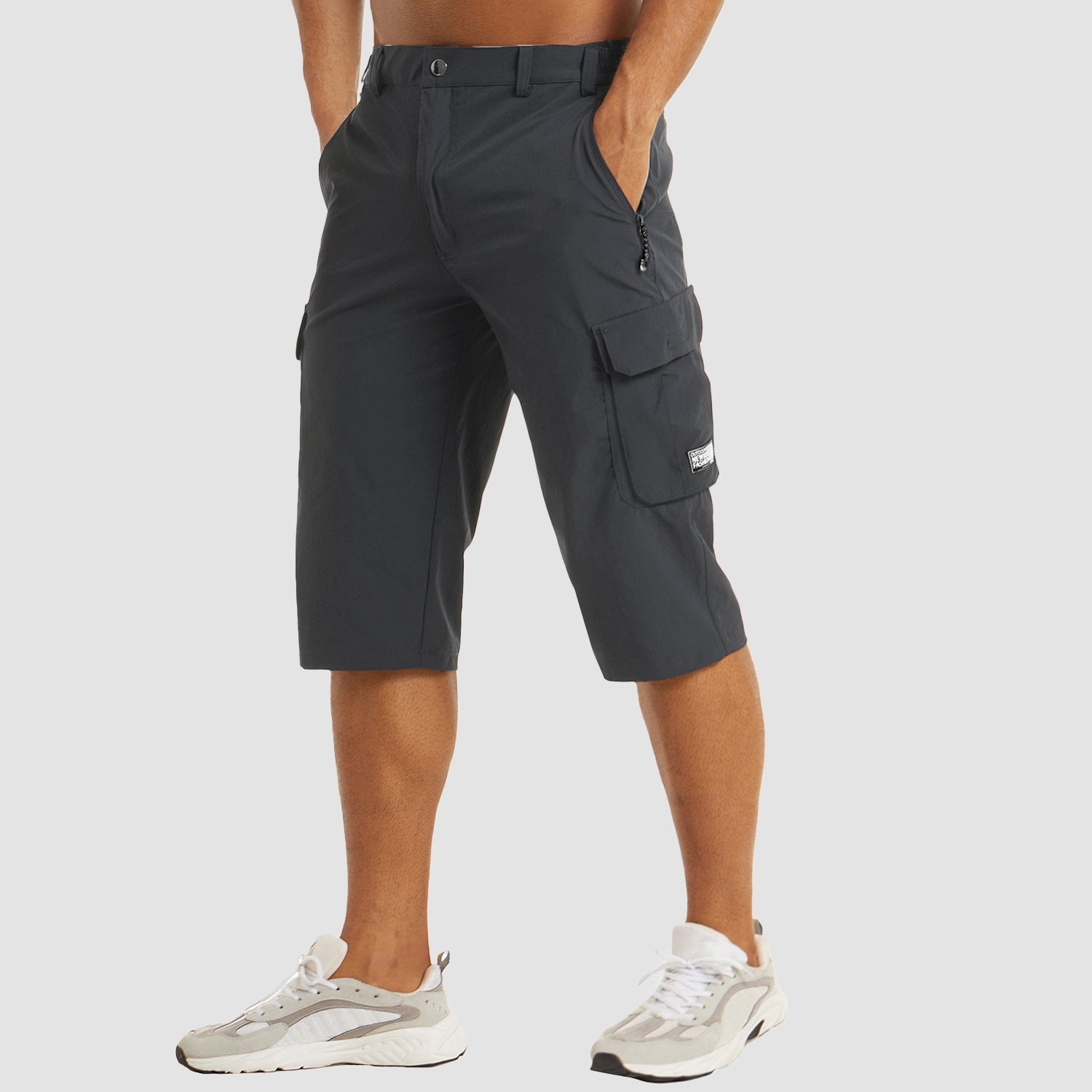 Men's Quick-Drying Multi-Pocket Cargo Shorts for Active Summer Wear