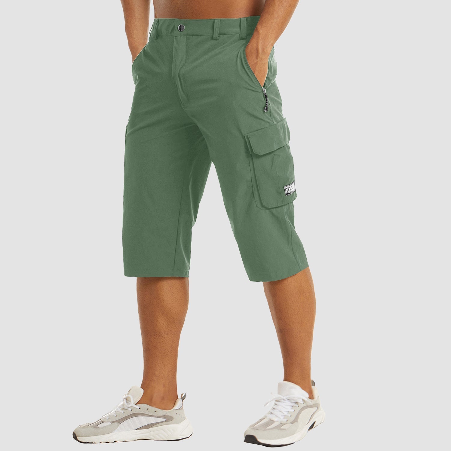 Men's Quick-Drying Multi-Pocket Cargo Shorts for Active Summer Wear