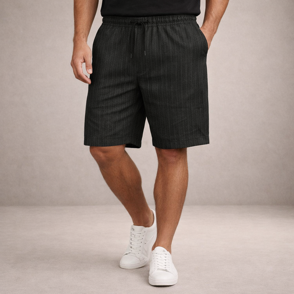 Men's Regular Fit Linen Summer Shorts Breathable Casual