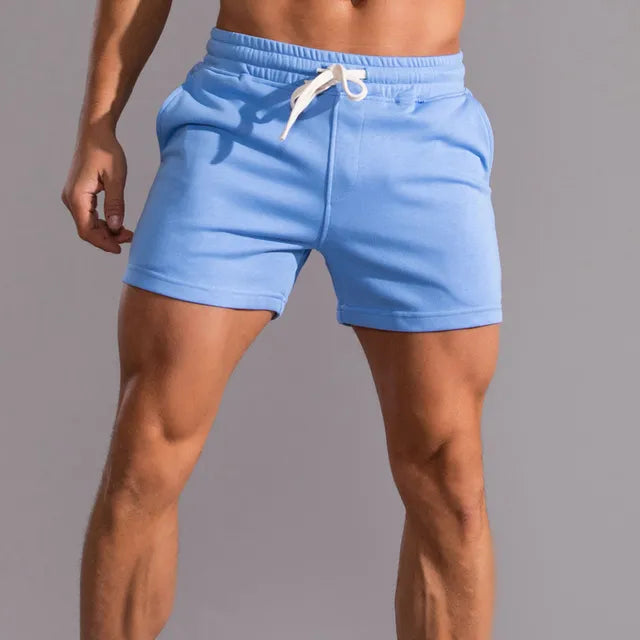Men's Slim Fit Jogger Shorts Soft Weave