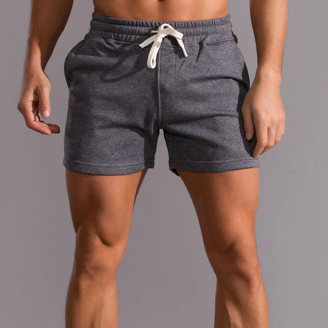 Men's Slim Fit Jogger Shorts Soft Weave