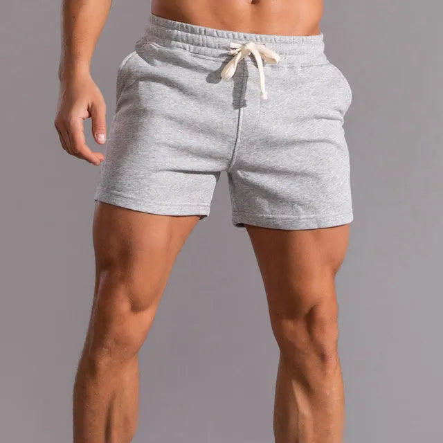 Men's Slim Fit Jogger Shorts Soft Weave