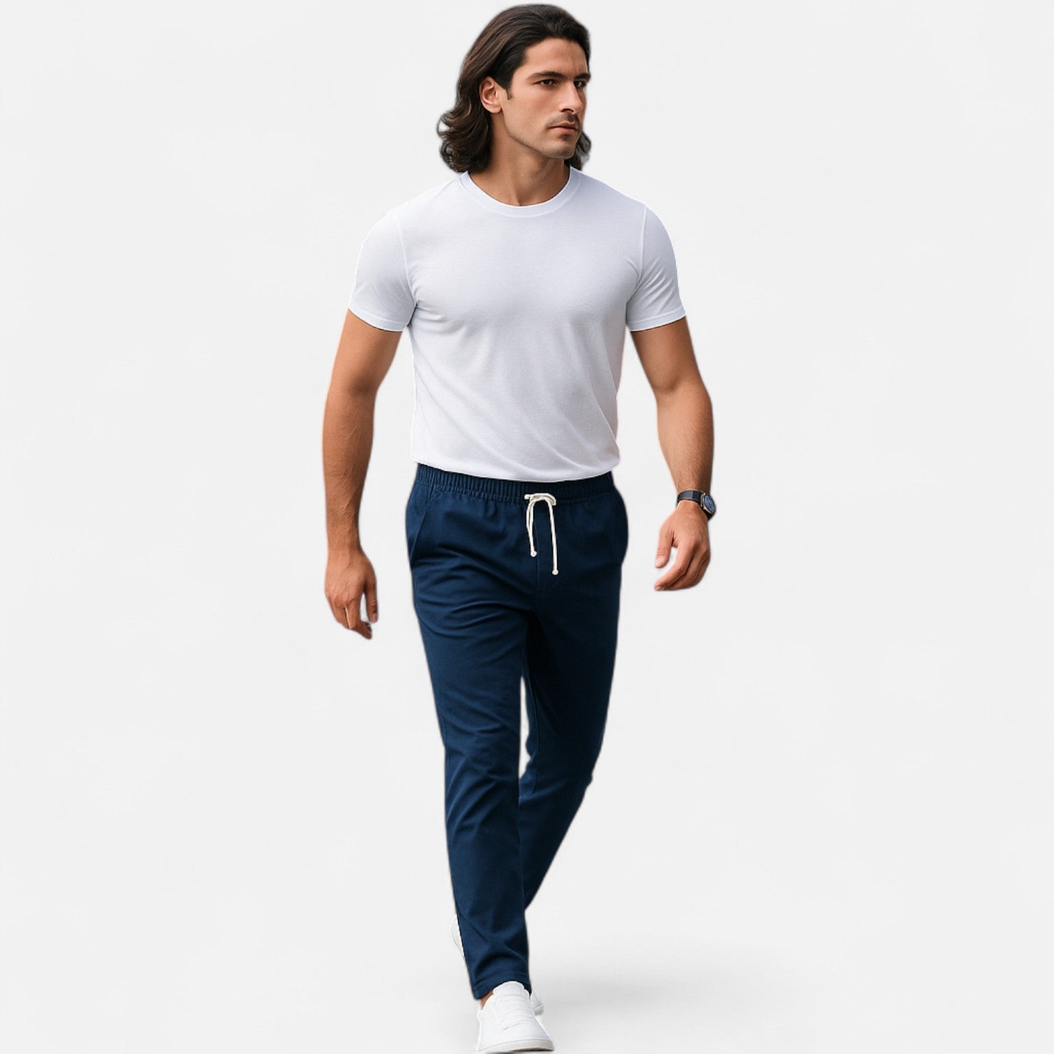 Men's Stretch Formal Trousers for Dynamic Comfort Smart Occasions