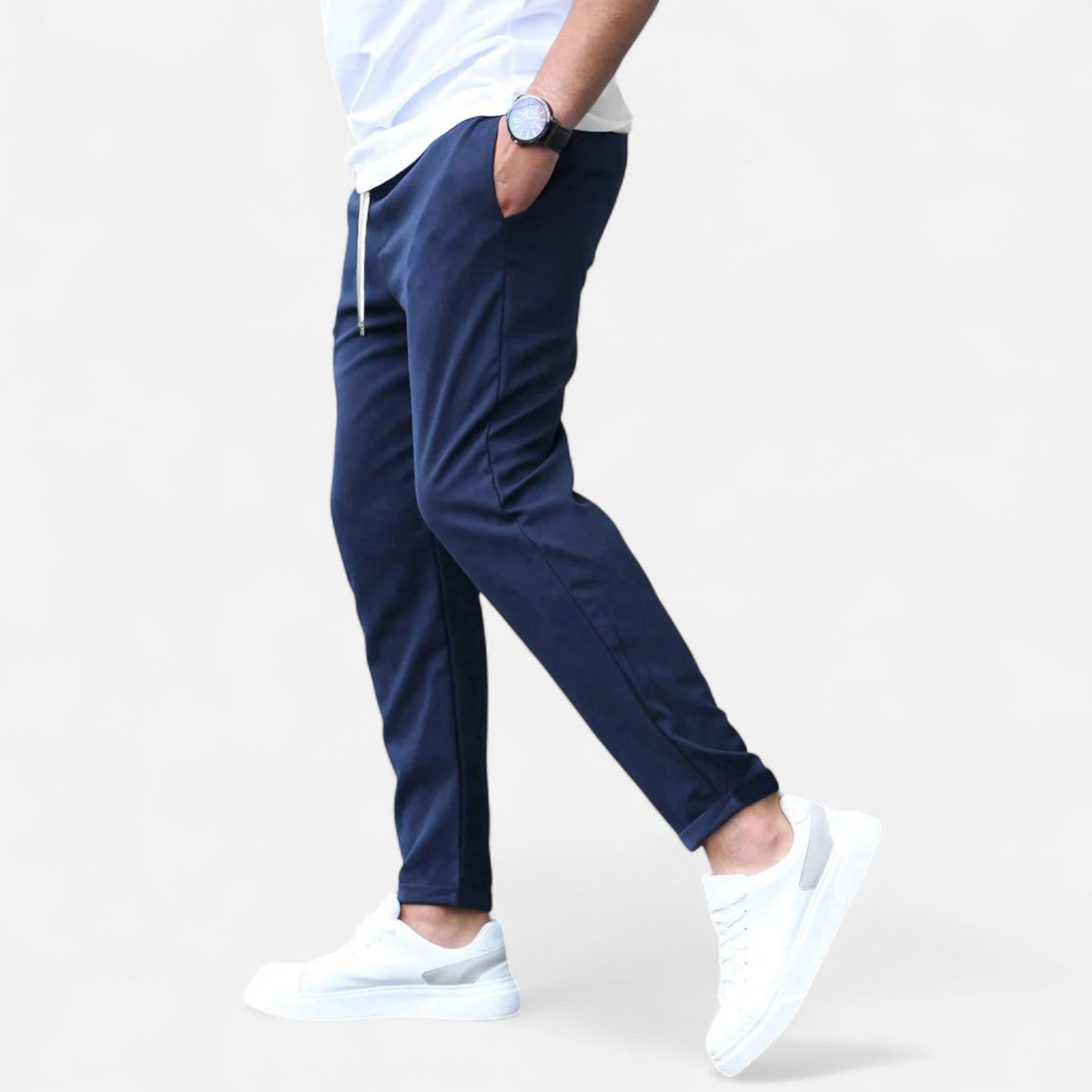 Men's Stretch Formal Trousers for Dynamic Comfort Smart Occasions