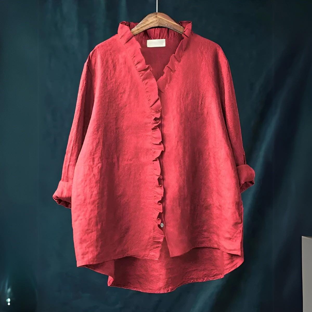 Women's Airy Lightweight Flowy Blouse Feminine Casual Summer Style