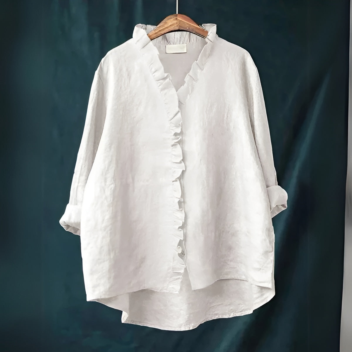 Women's Airy Lightweight Flowy Blouse Feminine Casual Summer Style