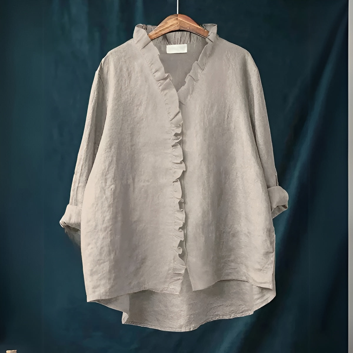 Women's Airy Lightweight Flowy Blouse Feminine Casual Summer Style
