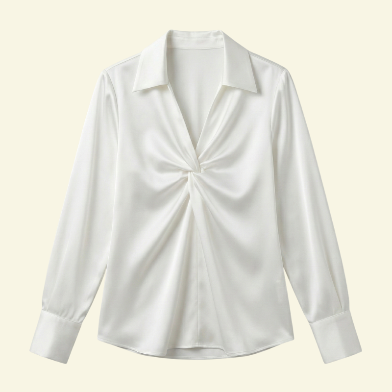 Women's Elegant Refined Blouse Sophisticated Feminine Timeless Style