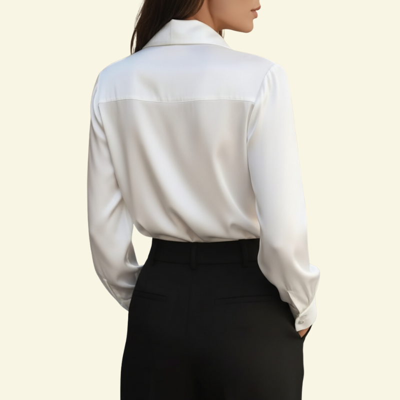 Women's Elegant Refined Blouse Sophisticated Feminine Timeless Style