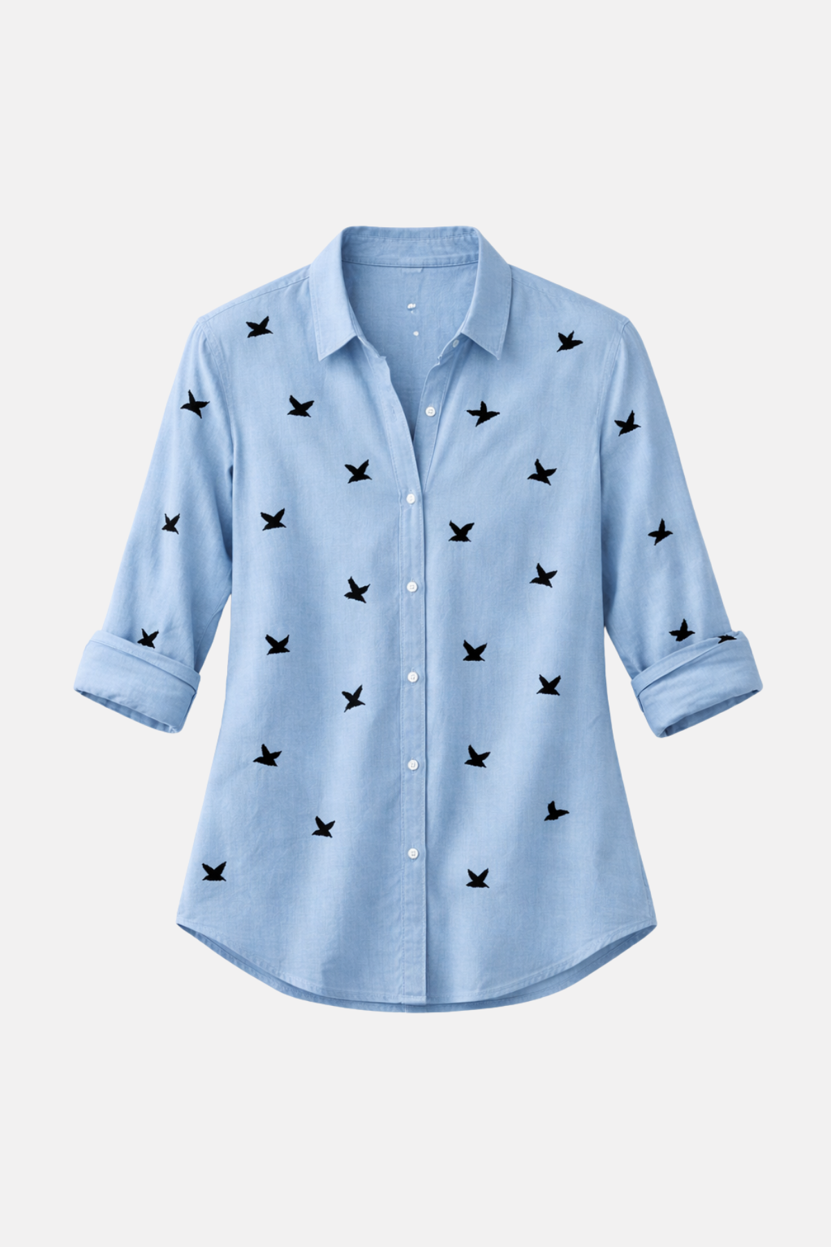 Women's Lightweight Summer Blouse Elegant Casual Office to Leisure