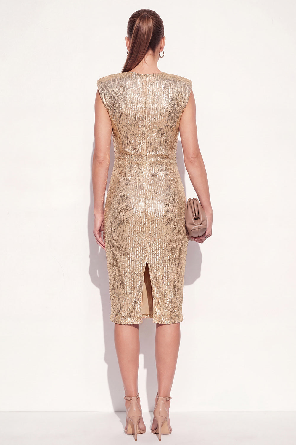 Women's Polyester Dress Work Office Cocktail Party Dinner - 2